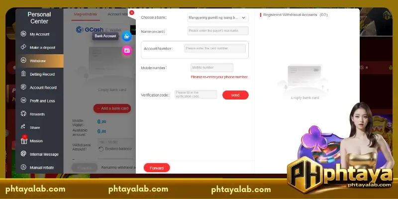 Step-by-Step Process for PHTAYA Withdrawal